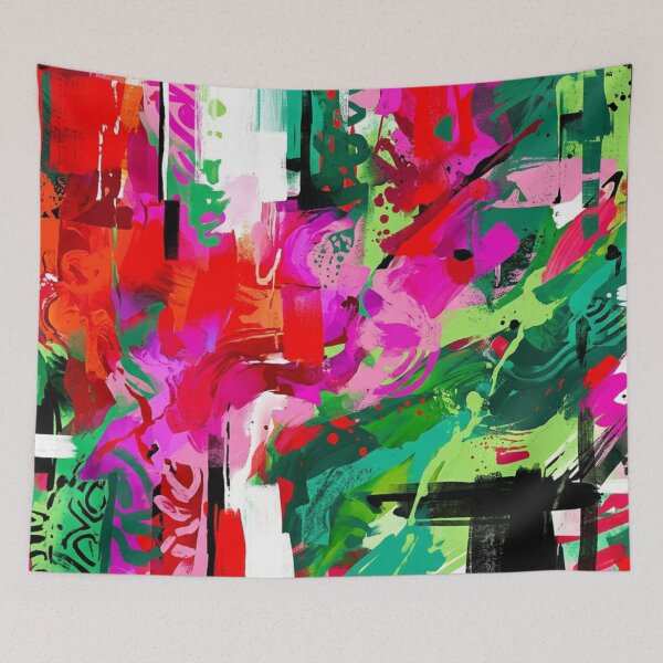 Item preview, Stormy explosions of color in the room designed and sold by Sigtrix.