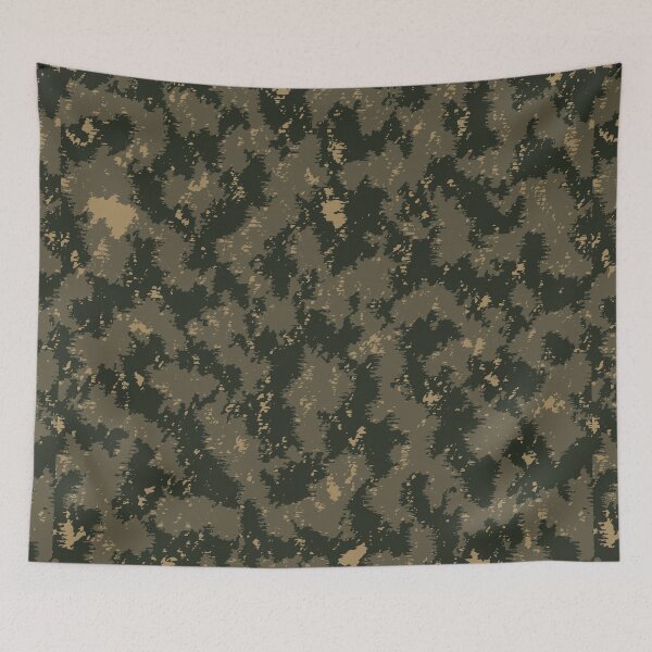 Artikelvorschau, Military Camo Rough Pastels Tarnmuster in Grün, Beige und Schwarz entworfen und verkauft von ShopieHome.