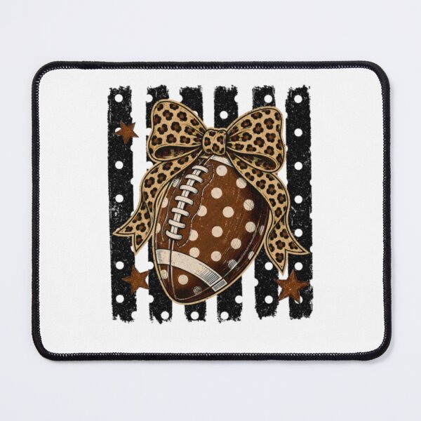 Item preview, Striped Polka Dots Football Leopard Coquette Bow Women Girls designed and sold by AARABwino.