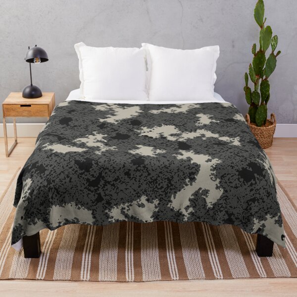 Item preview, Gray Camo Poster Edges Camouflage Patterns in Grey Shades and Black designed and sold by ShopieHome.