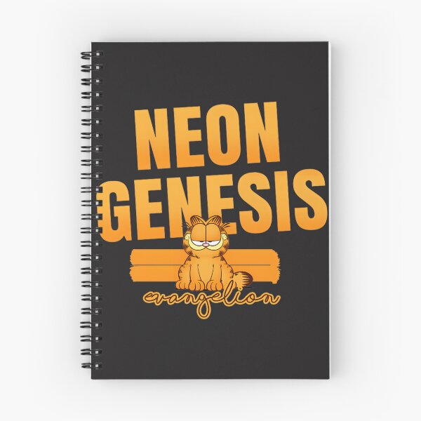 Item preview, Neon Genesis Evangelion Inspired Garfield Art with Retro Anime Style designed and sold by keithnoir.