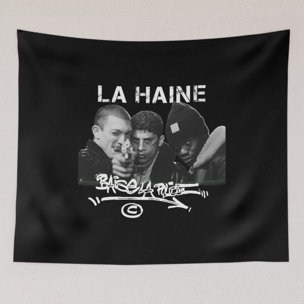 Item preview, La Haine Film Poster Urban Street Art designed and sold by TERECKETT.