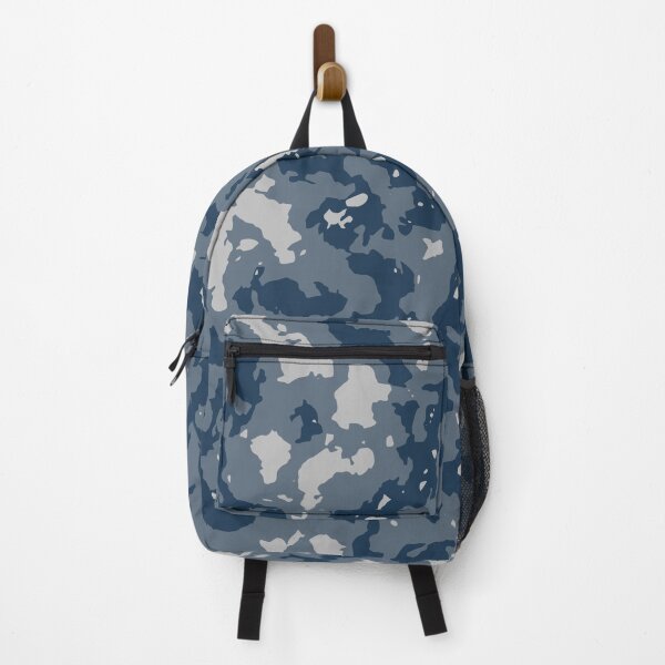 Item preview, Winter Camo Palette Knife Camouflage Patterns in Blue Shades designed and sold by ShopieHome.