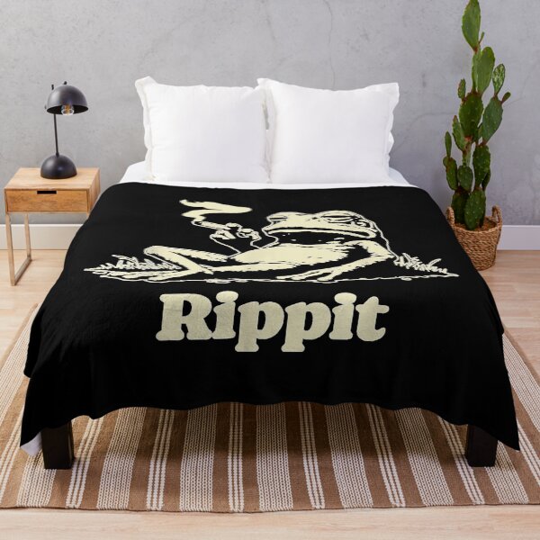 Item preview, rippit frog stoner weed marijuana smoker cannabis 420 funny designed and sold by LakenDraphil.