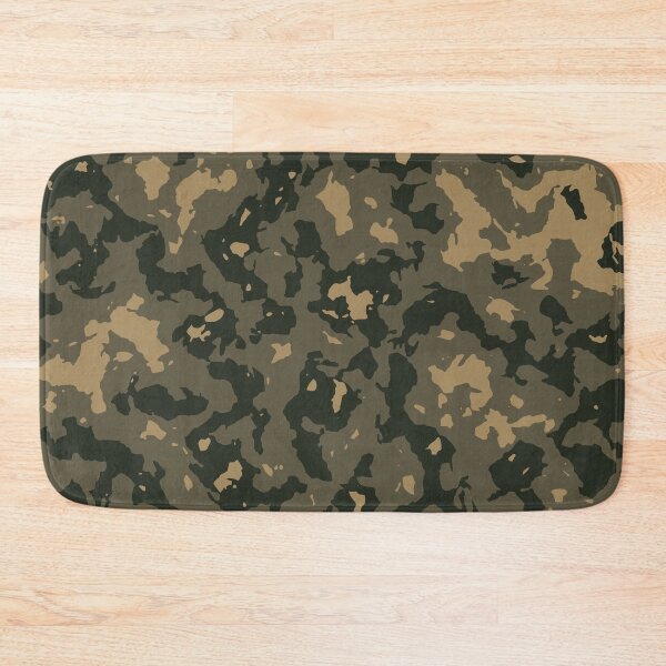 Item preview, Military Camo Palette Knife Camouflage Patterns in Green, Beige and Black designed and sold by ShopieHome.
