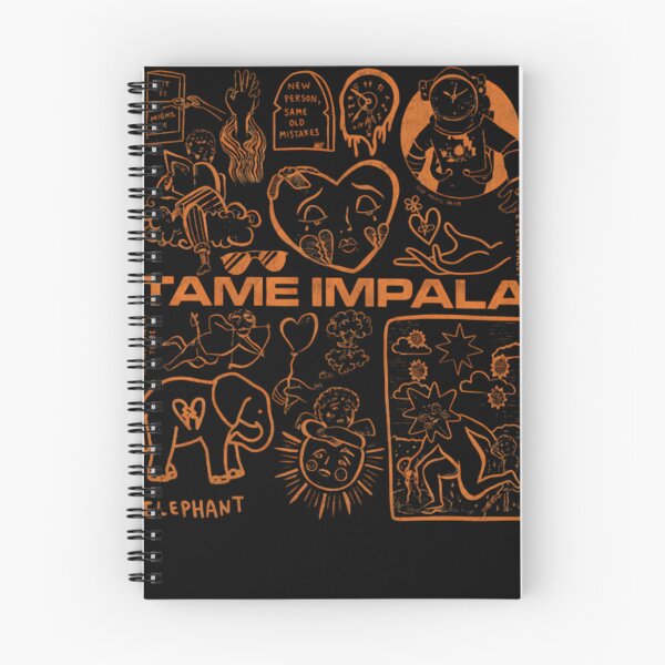 Item preview, Tame Impala Orange Doodle Universe - Tame Impala designed and sold by StudioPulser.