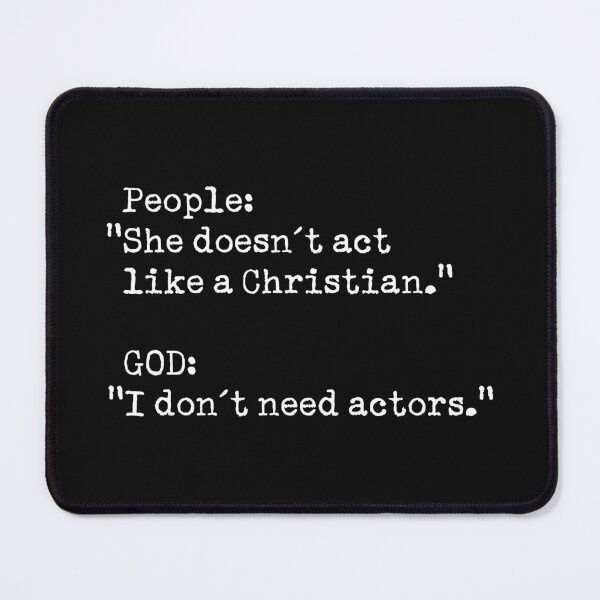 Item preview, God doesn't need actors. designed and sold by a peace of heaven.