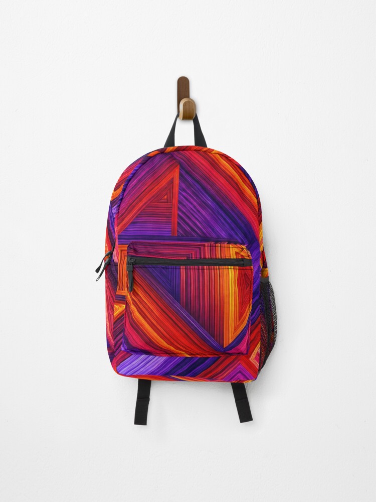 Thumbnail 1 of 3, Backpack, Geometric Color Explosion Vision designed and sold by Sigtrix.