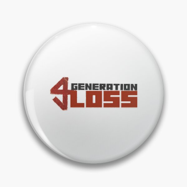 Item preview, Generation Loss Logo Sticker designed and sold by CharLem-mons.