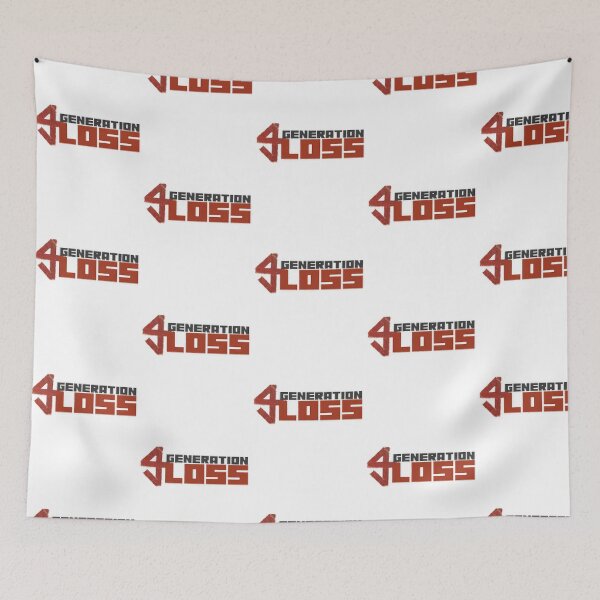 Item preview, Generation Loss Logo Sticker designed and sold by CharLem-mons.
