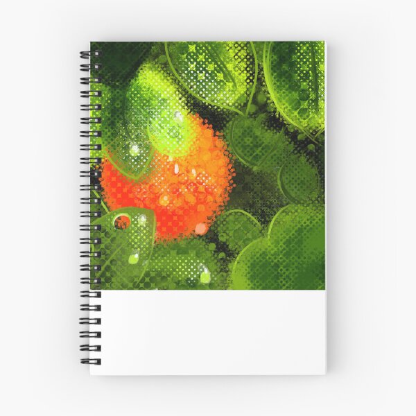Item preview, Halftone Dewy Citrus Branch designed and sold by taiannacordy.
