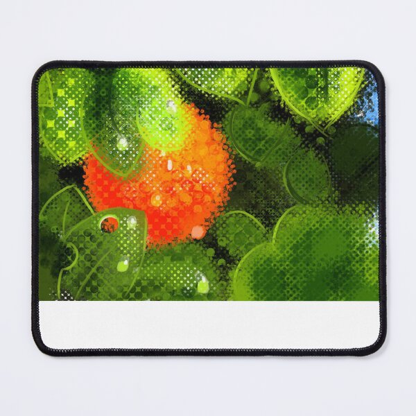 Item preview, Halftone Dewy Citrus Branch designed and sold by taiannacordy.