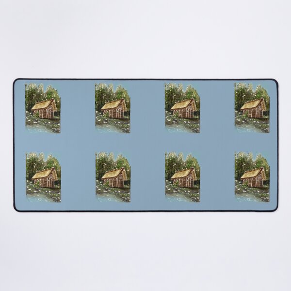Item preview, Cozy Woodland Cabin by the Lake – Peaceful Forest Retreat designed and sold by Xt1na-Rabin4uk.