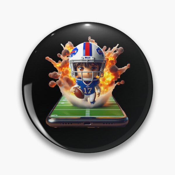 Artikelvorschau, Chibi-Football-Quarterback taucht aus dem Handybildschirm auf entworfen und verkauft von Perdunegatax.