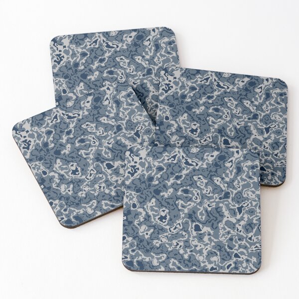Item preview, Winter Camo Digital Design Patterns in Blue Shades designed and sold by ShopieHome.