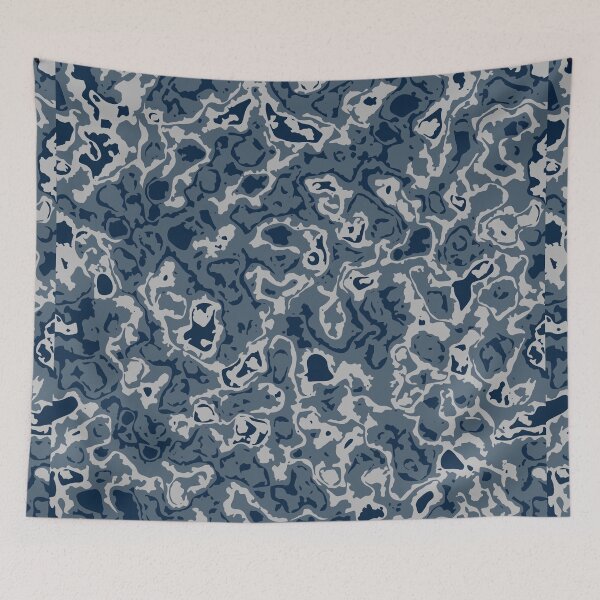 Item preview, Winter Camo Digital Design Patterns in Blue Shades designed and sold by ShopieHome.