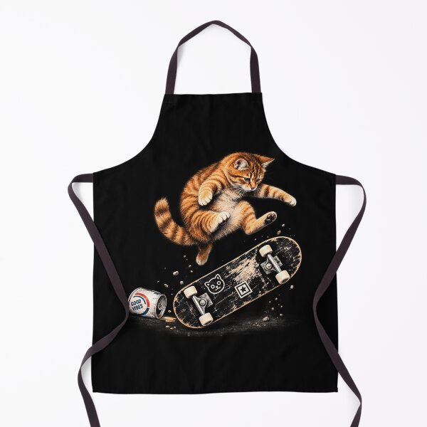 Item preview, Skateboarding Cat designed and sold by burrito-site.