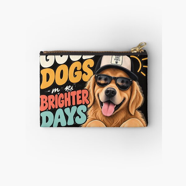 Item preview, Good Dogs Make Brighter Days – Golden Retriever Gift designed and sold by MiSuPa Studio.