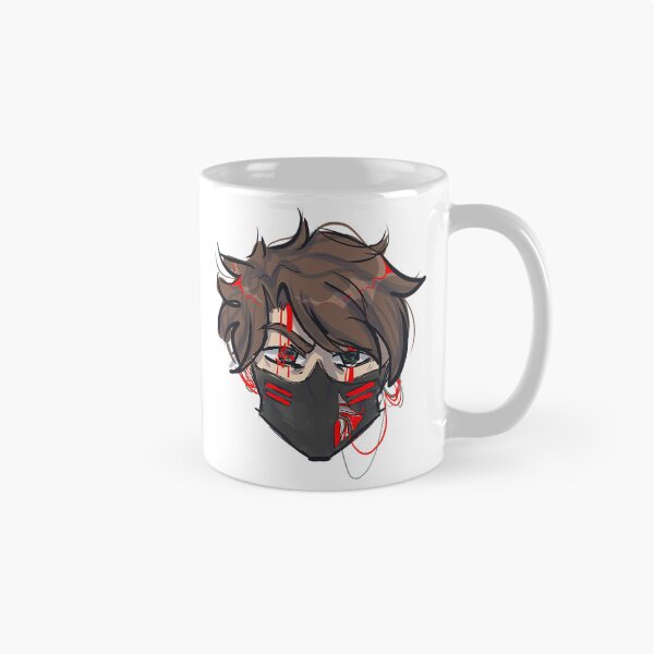 Item preview, Generation Loss Ranboo Sticker designed and sold by CharLem-mons.