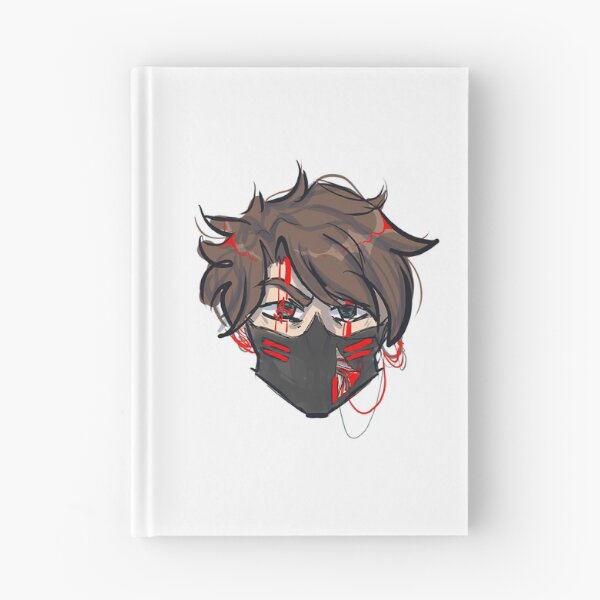 Item preview, Generation Loss Ranboo Sticker designed and sold by CharLem-mons.