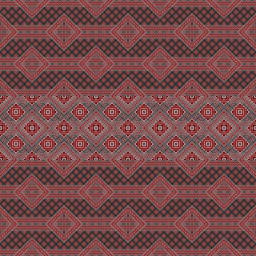 Artwork thumbnail, Seamless pattern by Nu-cha