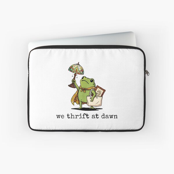 Item preview, We Thrift At Dawn Thrifting Frog Lover Graphic designed and sold by LakenDraphil.