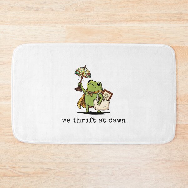 Item preview, We Thrift At Dawn Thrifting Frog Lover Graphic designed and sold by LakenDraphil.