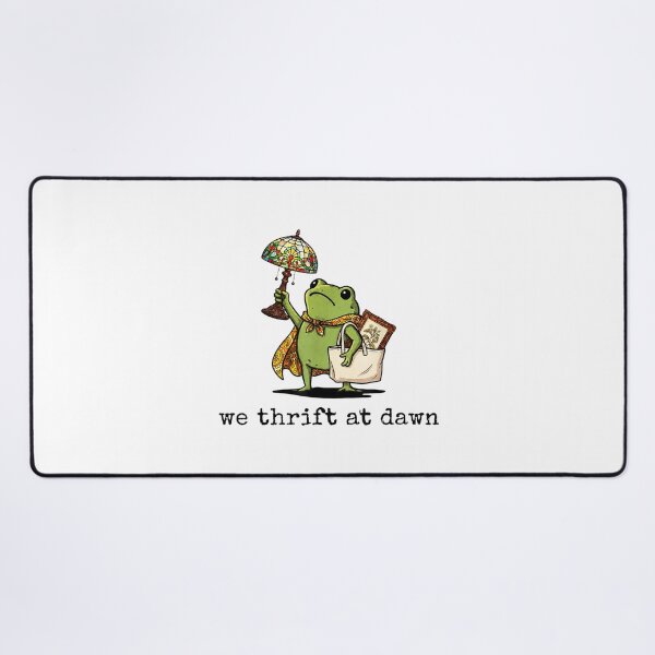 Item preview, We Thrift At Dawn Thrifting Frog Lover Graphic designed and sold by LakenDraphil.