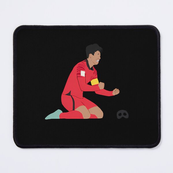 Item preview, South Korean Footballer Kneeling designed and sold by YvonPomerleau.