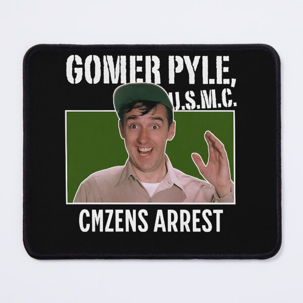 Item preview, Gomer Pyle U.S.M.C Cmzens Arrest Meme designed and sold by kikikikidesign.