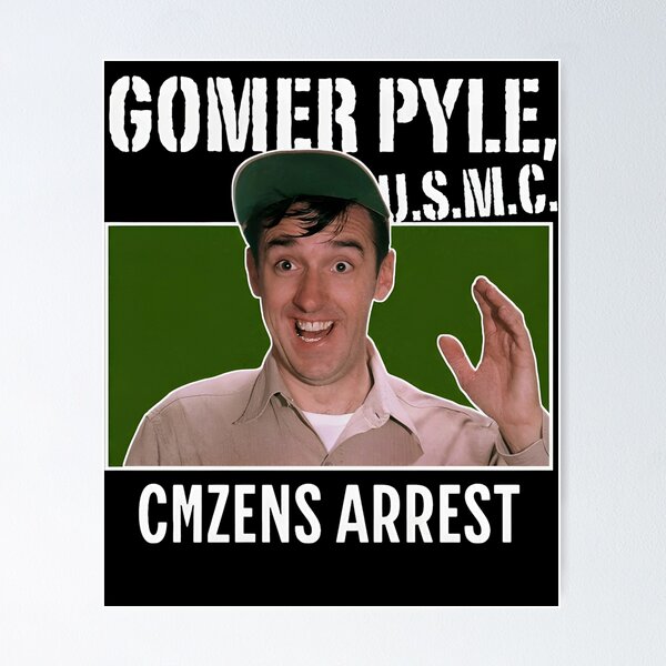 Item preview, Meme del arresto de Gomer Pyle por parte de los Marines de EE. UU. designed and sold by kikikikidesign.