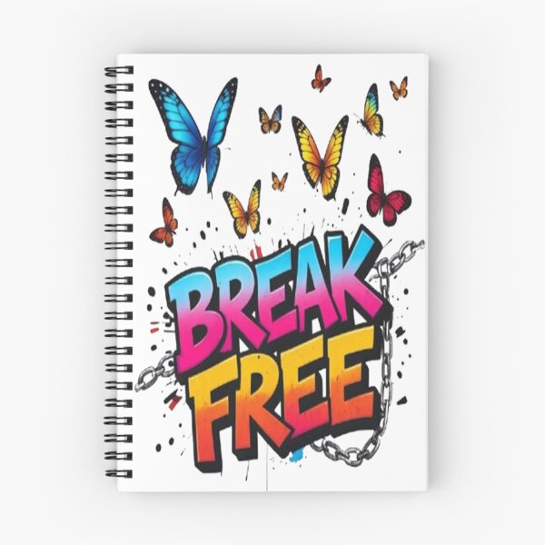 Item preview, Break Free Chain Butterfly Street Art designed and sold by StreetWave01.