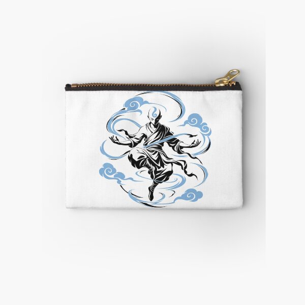 Item preview, Air Elemental Monk Martial Arts Wind Master Zen Illustration designed and sold by zzz888.