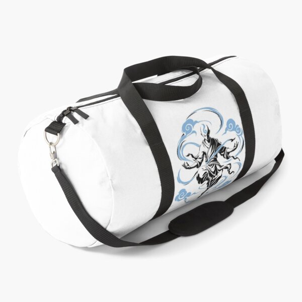 Item preview, Air Elemental Monk Martial Arts Wind Master Zen Illustration designed and sold by zzz888.
