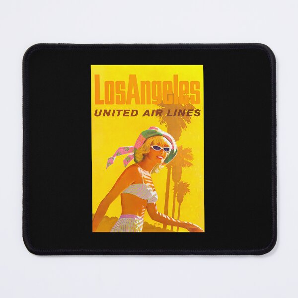 Item preview, United Air Lines Los Angeles Travel Advertisement designed and sold by AlyciaCasper.