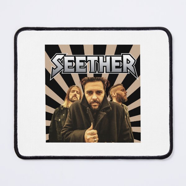 Item preview, Seether Band Retro Sunburst Rock Design designed and sold by BorisPouros.