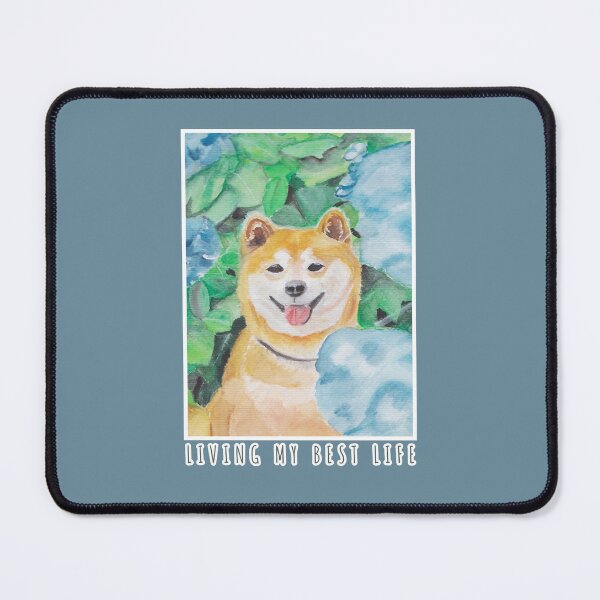Item preview, Shiba lives his best life designed and sold by viviwildpaint.