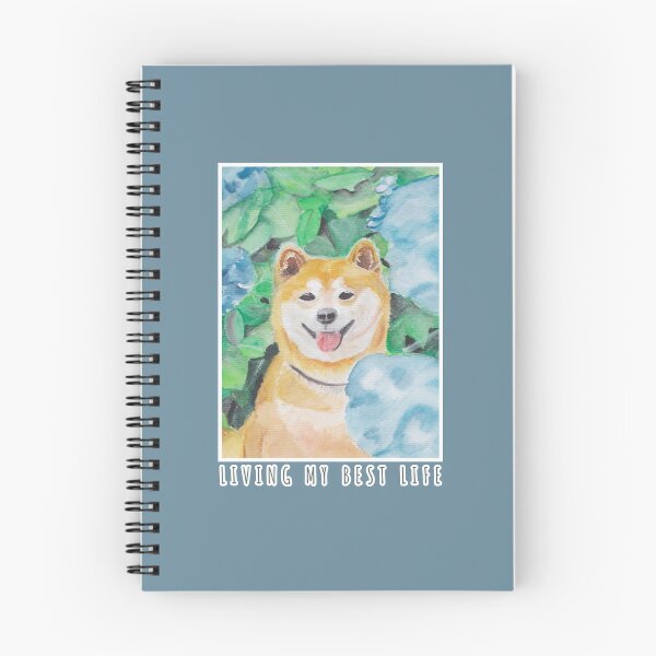 Item preview, Shiba lives his best life designed and sold by viviwildpaint.