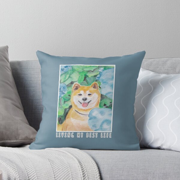 Item preview, Shiba lives his best life designed and sold by viviwildpaint.