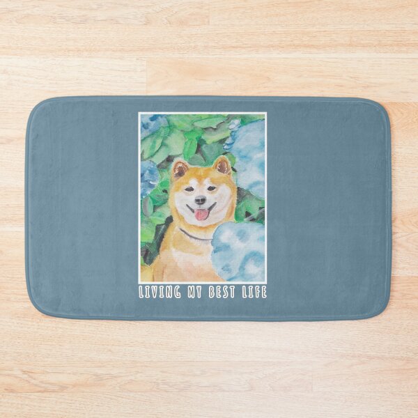 Item preview, Shiba lives his best life designed and sold by viviwildpaint.