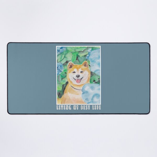 Item preview, Shiba lives his best life designed and sold by viviwildpaint.