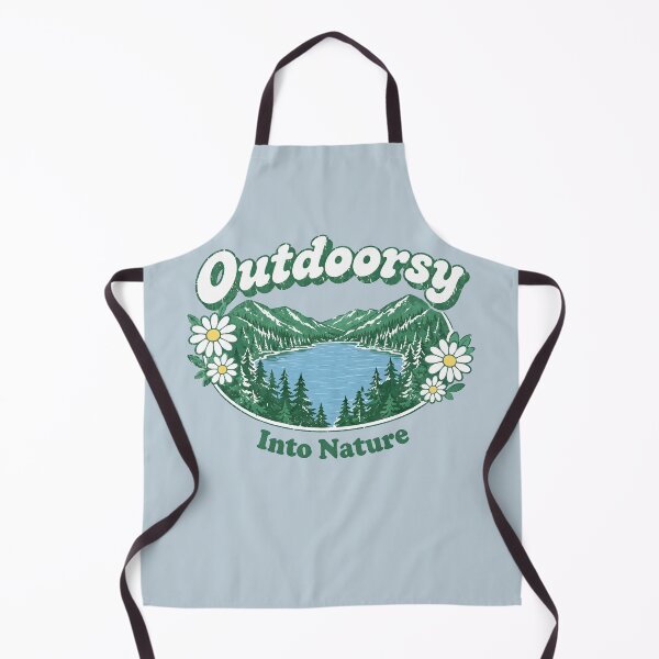 Item preview, Outdoorsy Groovy Floral Lake Into Nature designed and sold by HowToCanadian.