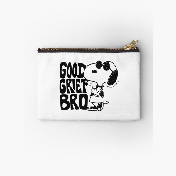 Item preview, Good Grief Bro Typography Design in Black Minimalist Style designed and sold by melchior19.