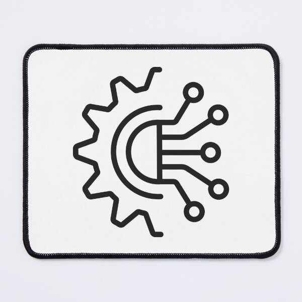 Item preview, AI Automation Gear Line Icon designed and sold by VectorForge Studio.