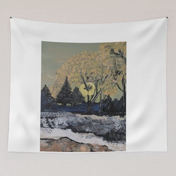 Item preview, Golden Solstice Birch Stream designed and sold by taiannacordy.