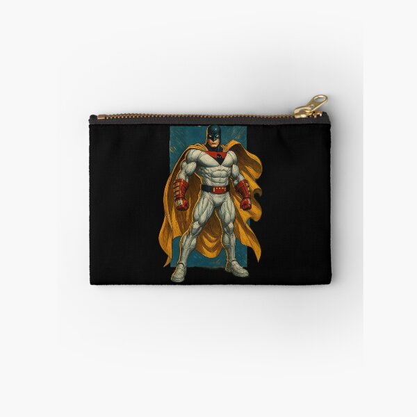 Item preview, Muscular Superhero In Cape Stance designed and sold by Megidaertasf.