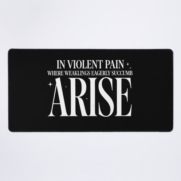 Item preview, Arise — In Violent Pain Where Weaklings Eagerly Succumb designed and sold by Obiechefu.