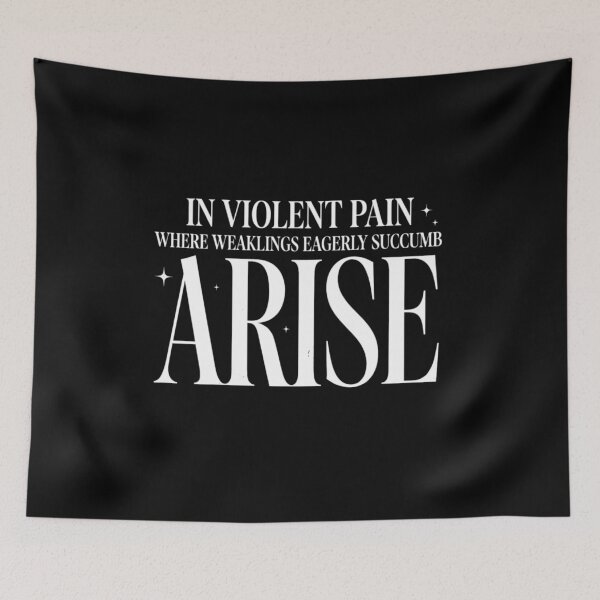 Item preview, Arise — In Violent Pain Where Weaklings Eagerly Succumb designed and sold by Obiechefu.