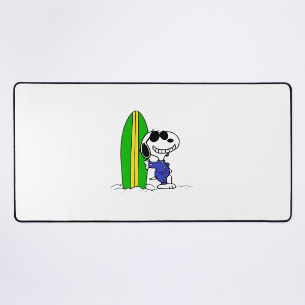 Item preview, Snoopy Inspired Surfer Summer Beach Vibe Design designed and sold by Surface-arts.