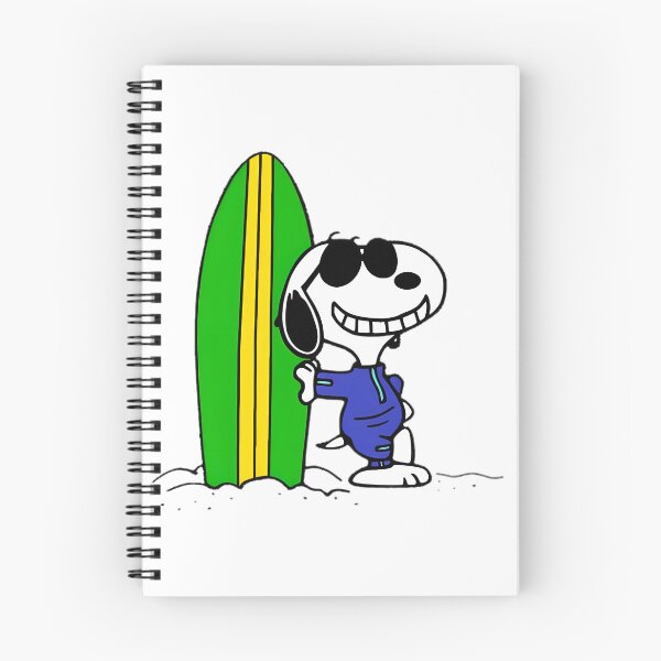 Item preview, Snoopy Inspired Surfer Summer Beach Vibe Design designed and sold by Surface-arts.